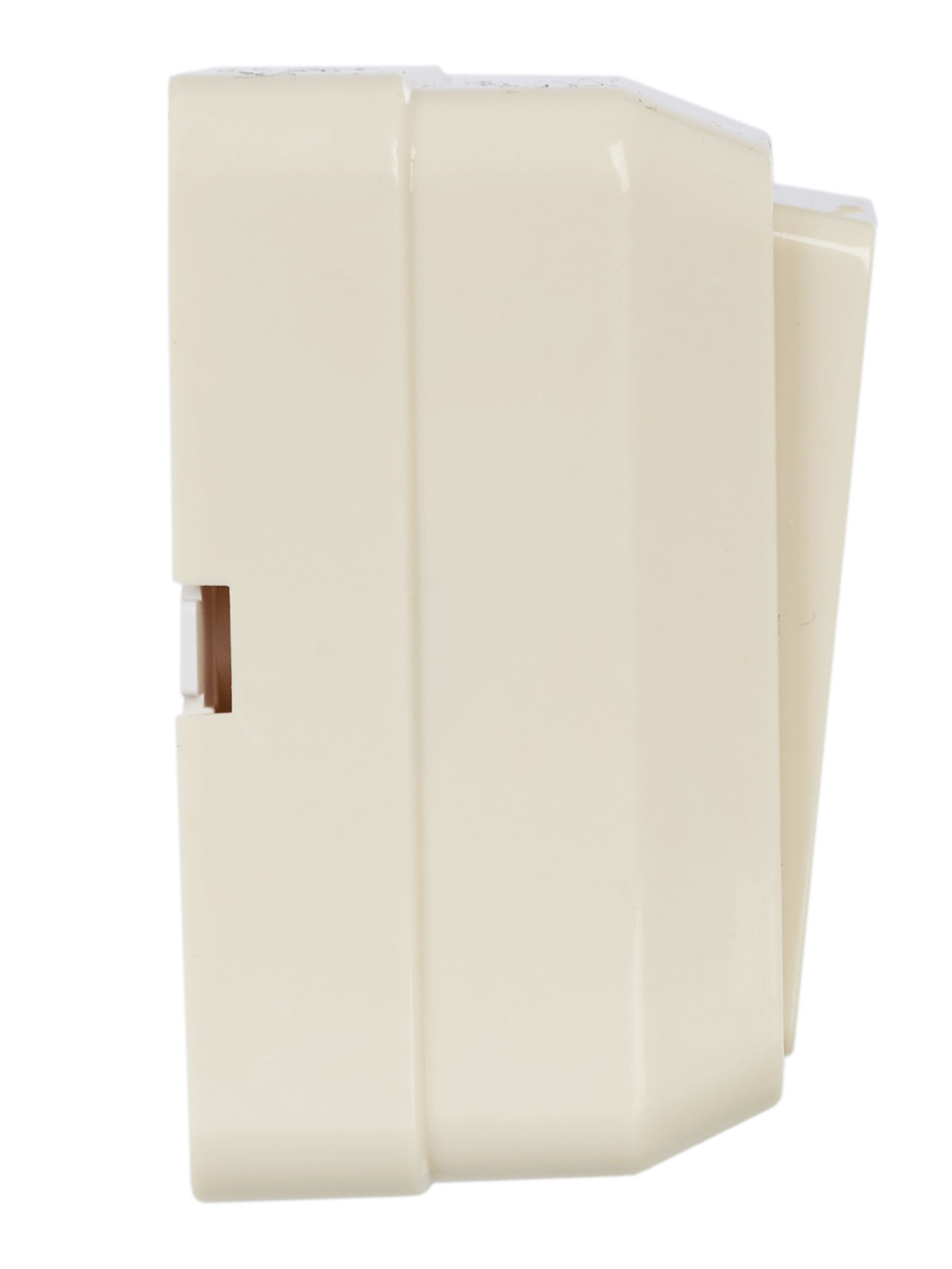 OKTAVA Выключатель 1-клавишный для открытой установки 10А ВС20-1-0-ОКм кремовый IEK