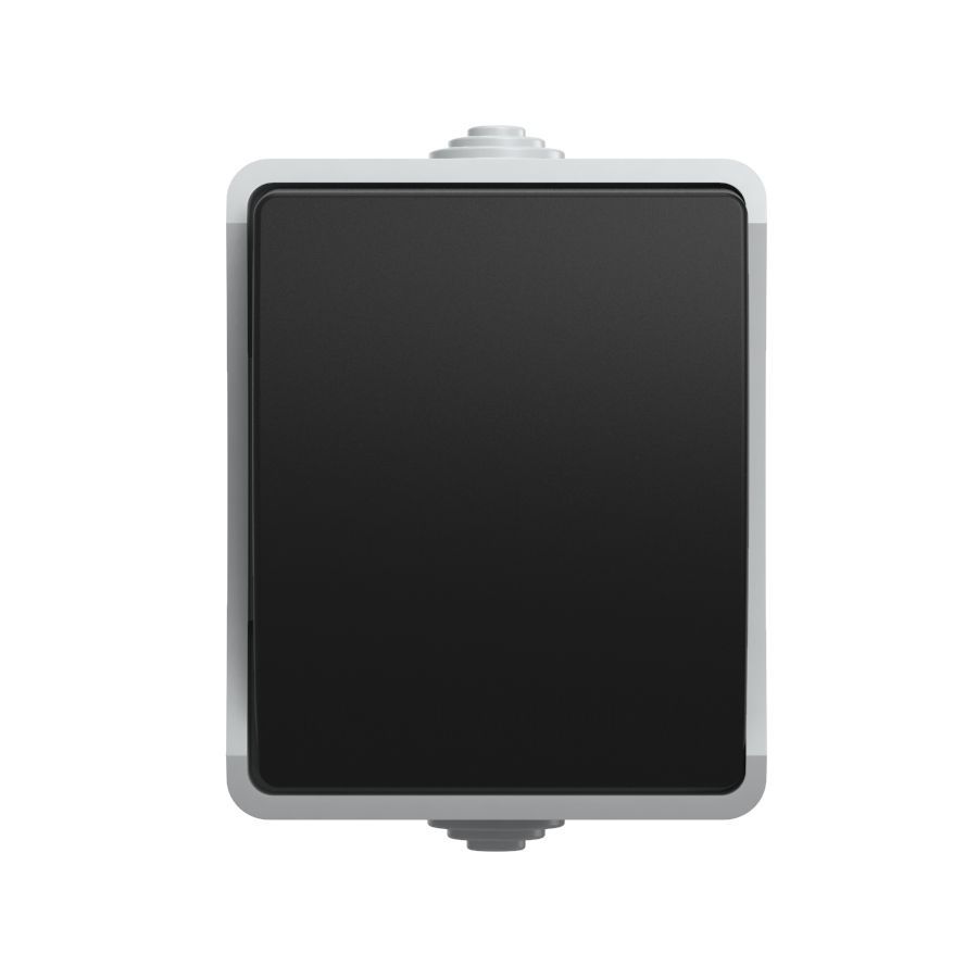 Выключатель ВС20-1-0-ФСр одноклавишный для открытой установки ФОРС IP54 IEK