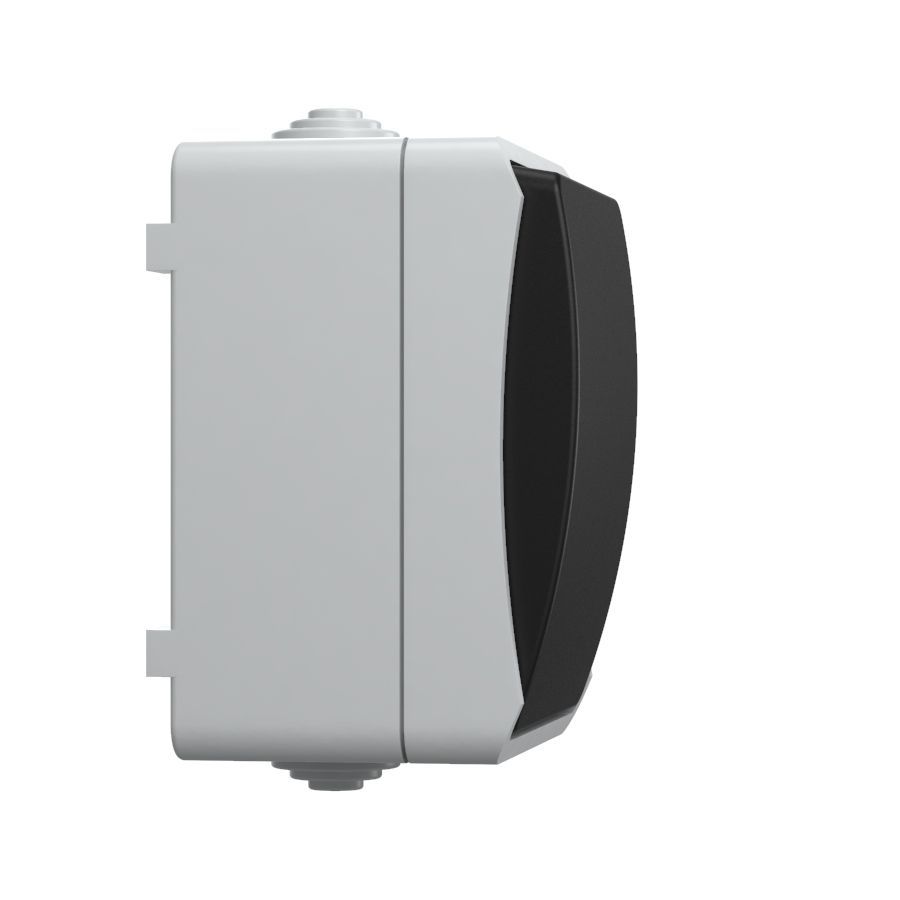 Выключатель ВС20-1-0-ФСр одноклавишный для открытой установки ФОРС IP54 IEK