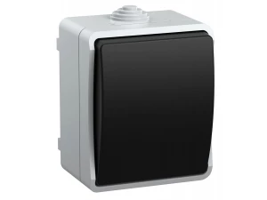 Выключатель ВС20-1-0-ФСр одноклавишный для открытой установки ФОРС IP54 IEK