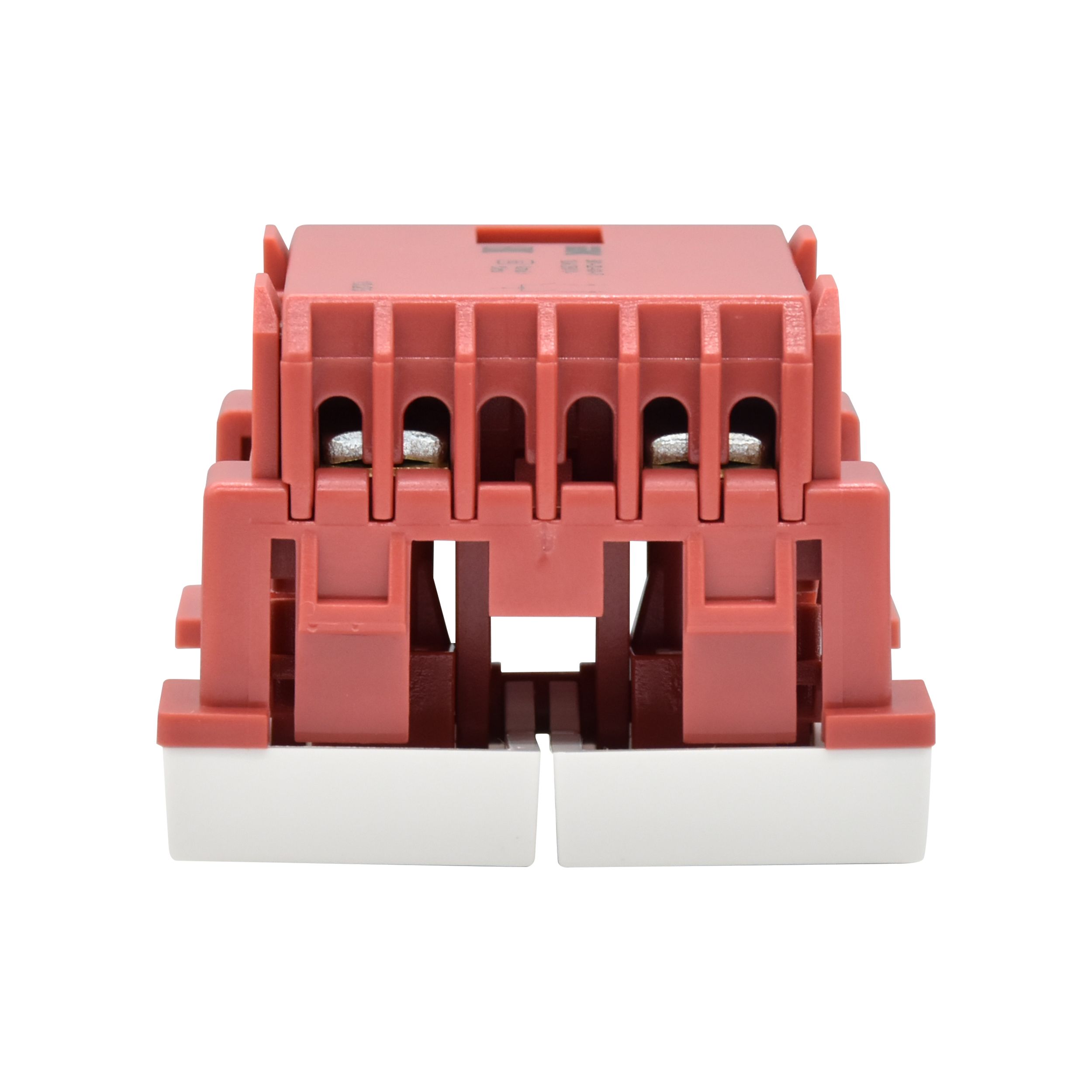 ВК1-22-00-П Выключатель двухклавишный (на 2 модуля) ПРАЙМЕР белый ИЭК