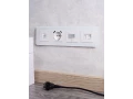 BRITE Розетка 1-местная с заземлением со шторками 16А с USB A+A 5В 3,1А РЮш10-2-БрБ белый ИЭК