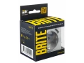 BRITE Розетка 1-местная с заземлением со шторками 16А с USB A+A 5В 2,1А РЮш10-1-БрА алюминий ИЭК