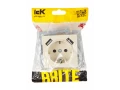 BRITE Розетка 1-местная с заземлением со шторками 16А с USB A+A 5В 3,1А РЮш10-2-БрКр бежевый ИЭК