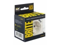BRITE Розетка 1-местная с заземлением со шторками 16А с USB A+A 5В 3,1А РЮш10-2-БрЖ жемчуг ИЭК