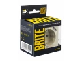 BRITE Розетка 1-местная с заземлением со шторками 16А с USB A+A 5В 2,1А РЮш10-1-БрКр бежевый ИЭК