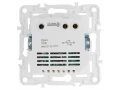 SKANDY Розетка с заземлением с защитными шторками 16А с USB C 18Вт SK-R17W арктический белый IEK