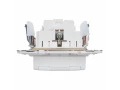 SKANDY Розетка 1-местная с заземлением со шторками и крышкой 16А IP44 SK-R11W арктический белый IEK
