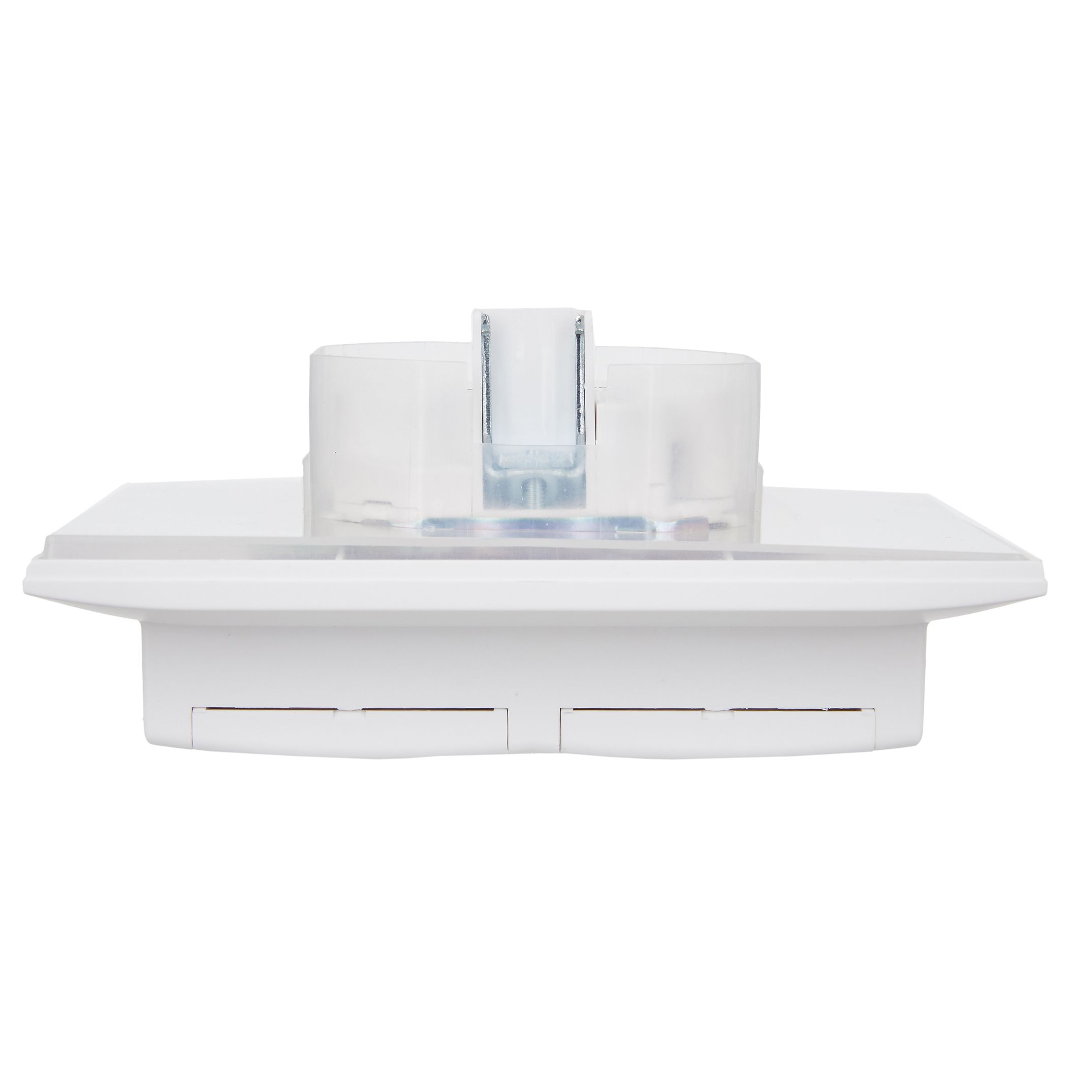 SKANDY Розетка 2-местная и крышкой 16А в сборе IP44 SK-R12W арктический белый IEK