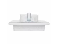 SKANDY Розетка 2-местная и крышкой 16А в сборе IP44 SK-R12W арктический белый IEK