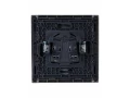 FORTE&PIANO Розетка 1-местная без заземления со шторками винтовое крепление 10А FP517 сталь ИЭК