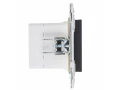 SKANDY Розетка USB A+C 3,1А SK-R14G графит IEK