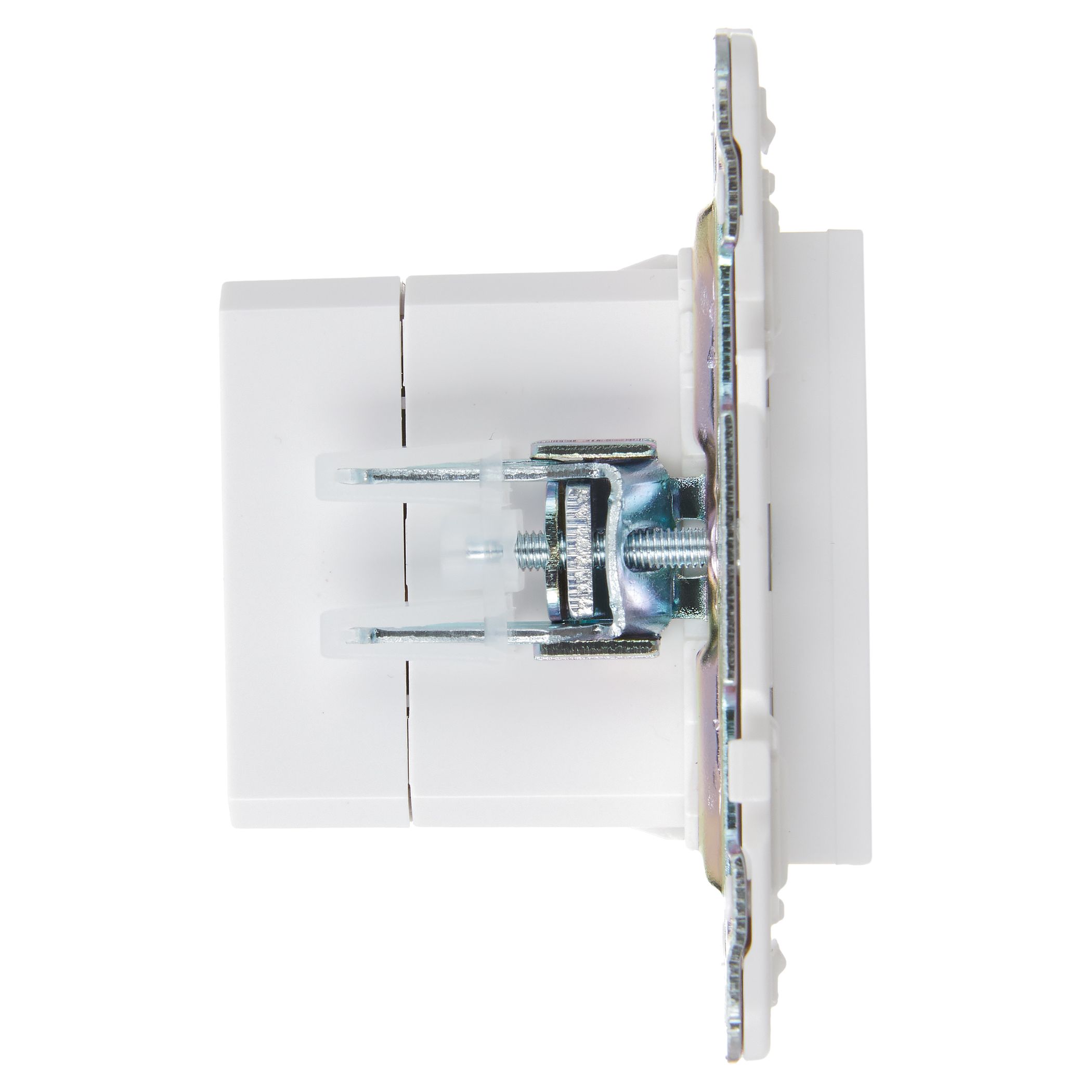 SKANDY Розетка USB A+C 18Вт SK-R13W арктический белый IEK