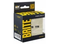 BRITE Розетка USB A+A 5В 3,1А РЮ10-1-БрКр бежевый IEK