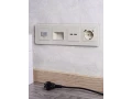 BRITE Розетка USB A+A 5В 3,1А РЮ10-1-БрКр бежевый IEK