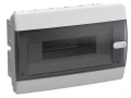 Корпус пластиковый ЩРВ-П-12 IP41 черная прозрачная дверь UNION Compact ИЭК