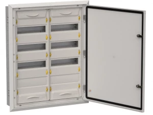 Корпус металлический ЩРв-96 (2х48) 755*625*130мм IP31 TITAN 5 серый (одна дверь) ИЭК