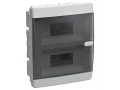 Корпус пластиковый ЩРВ-П-18 IP41 черная прозрачная дверь UNION Compact ИЭК