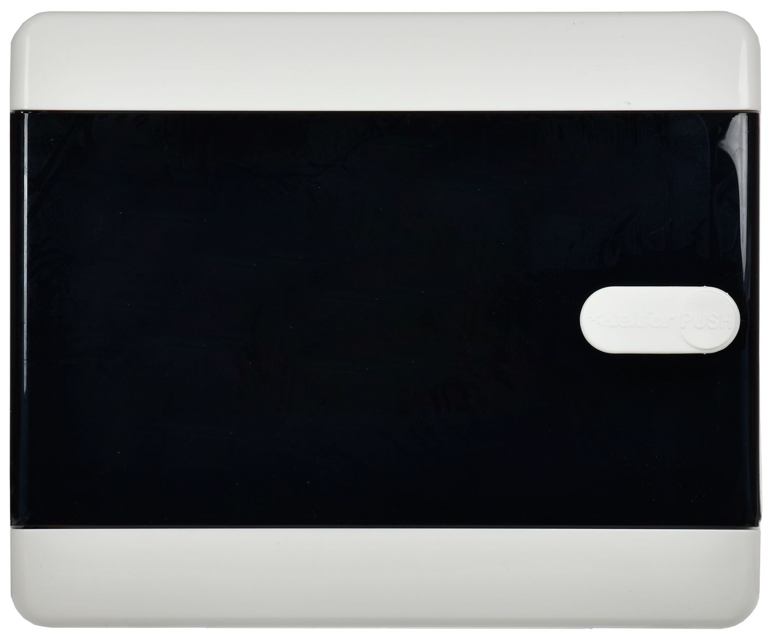 Корпус пластиковый ЩРВ-П-6 IP41 черная прозрачная дверь UNION Compact ИЭК