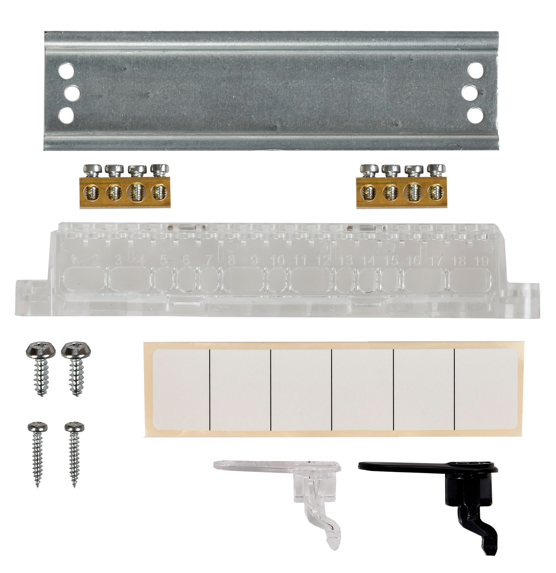 Корпус пластиковый ЩРН-П-6 IP41 черная прозрачная дверь UNION Compact ИЭК