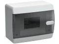 Корпус пластиковый ЩРН-П-6 IP41 черная прозрачная дверь UNION Compact ИЭК