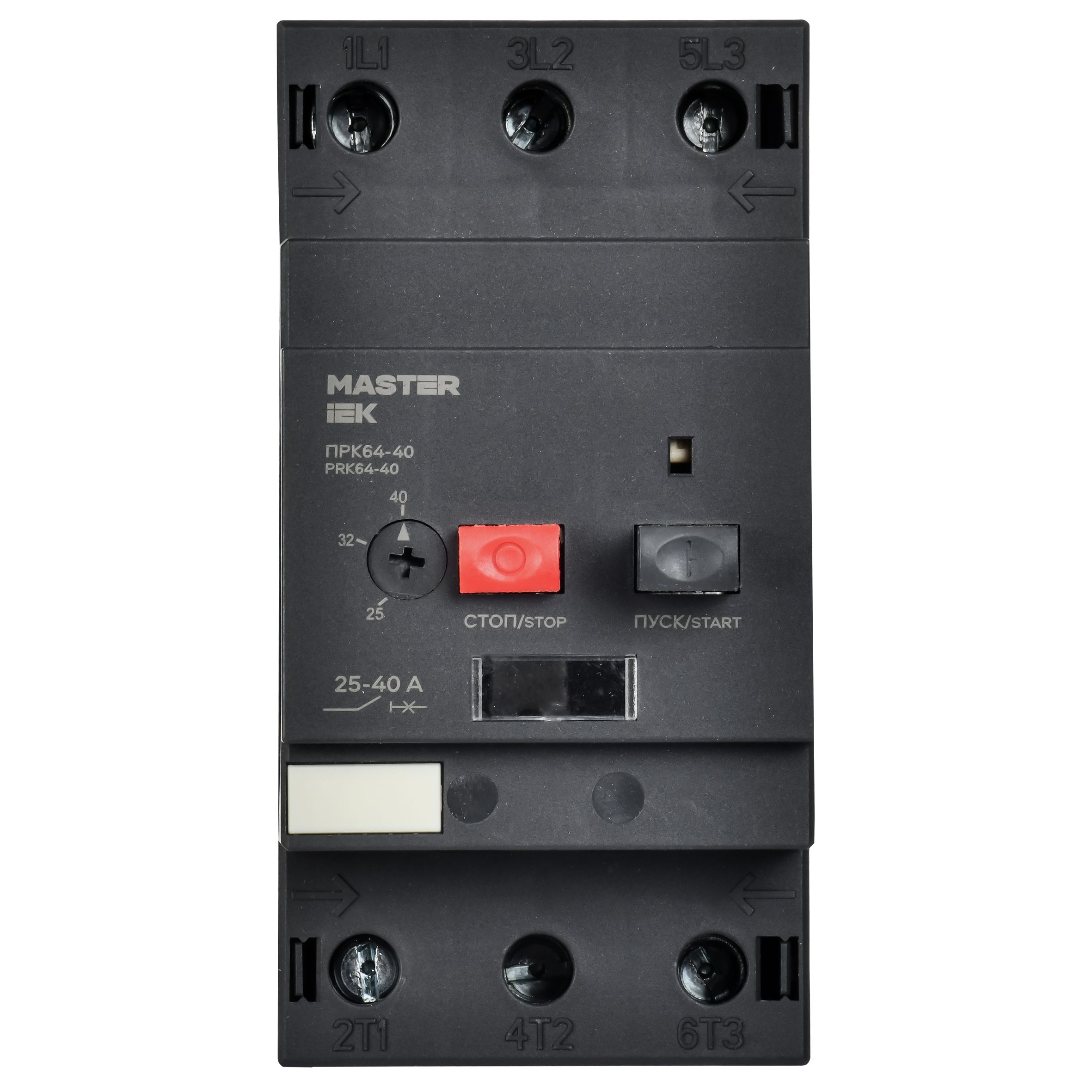 Пускатель ПРК64-40 In=40A Ir=25-40A Ue 660В ИЭК