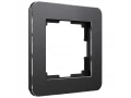Рамка на 1 пост Platinum (черный алюминий) W0012608