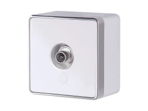 Розетка ТВ оконечная Gallant /W5083001 (белый)