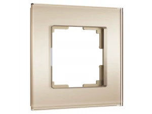 Рамка на 1 пост Senso (шампань, стекло soft-touch) W0013111