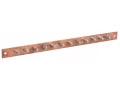 ITK Шина заземления 483х25x3мм медь ШМТ М1 12 точек подключения М6