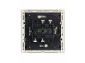 FORTE&PIANO Выключатель 1-клавишный перекрестный 10А FP412 ваниль IEK
