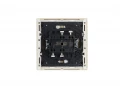 FORTE&PIANO Выключатель 1-клавишный перекрестный 10А FP412 ваниль IEK