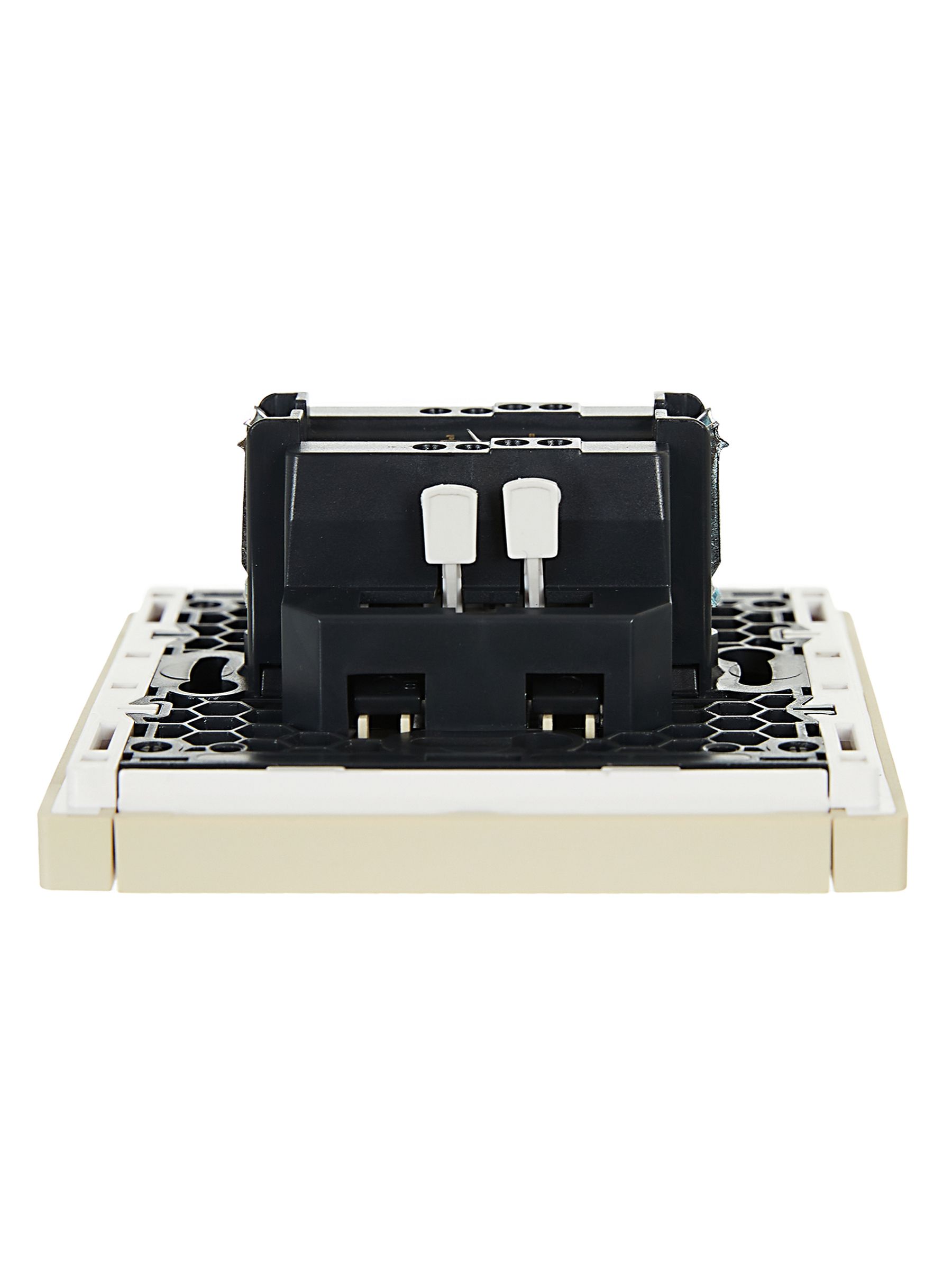 FORTE&PIANO Выключатель 1-клавишный проходной 10А FP403 ваниль IEK