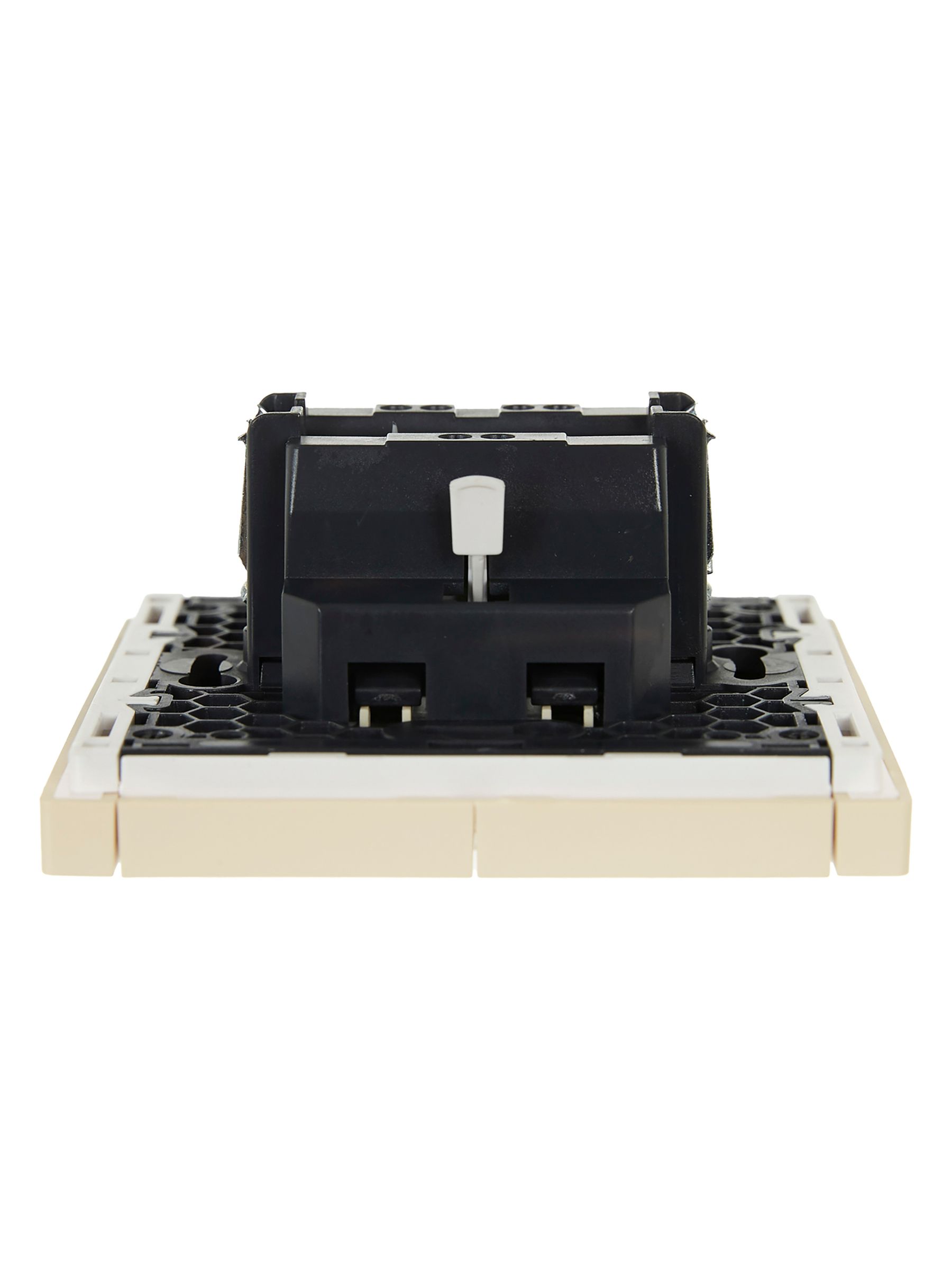 FORTE&PIANO Выключатель 2-клавишный 10А FP405 ваниль IEK