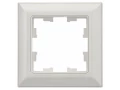 BRITE Рамка 1 -местная РУ-1-Бр белый/белый ИЭК