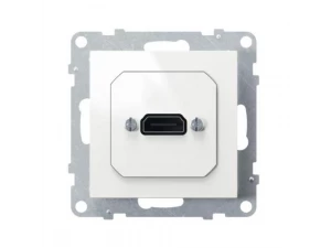 Розетка HDMI SUNO, белая /721149/