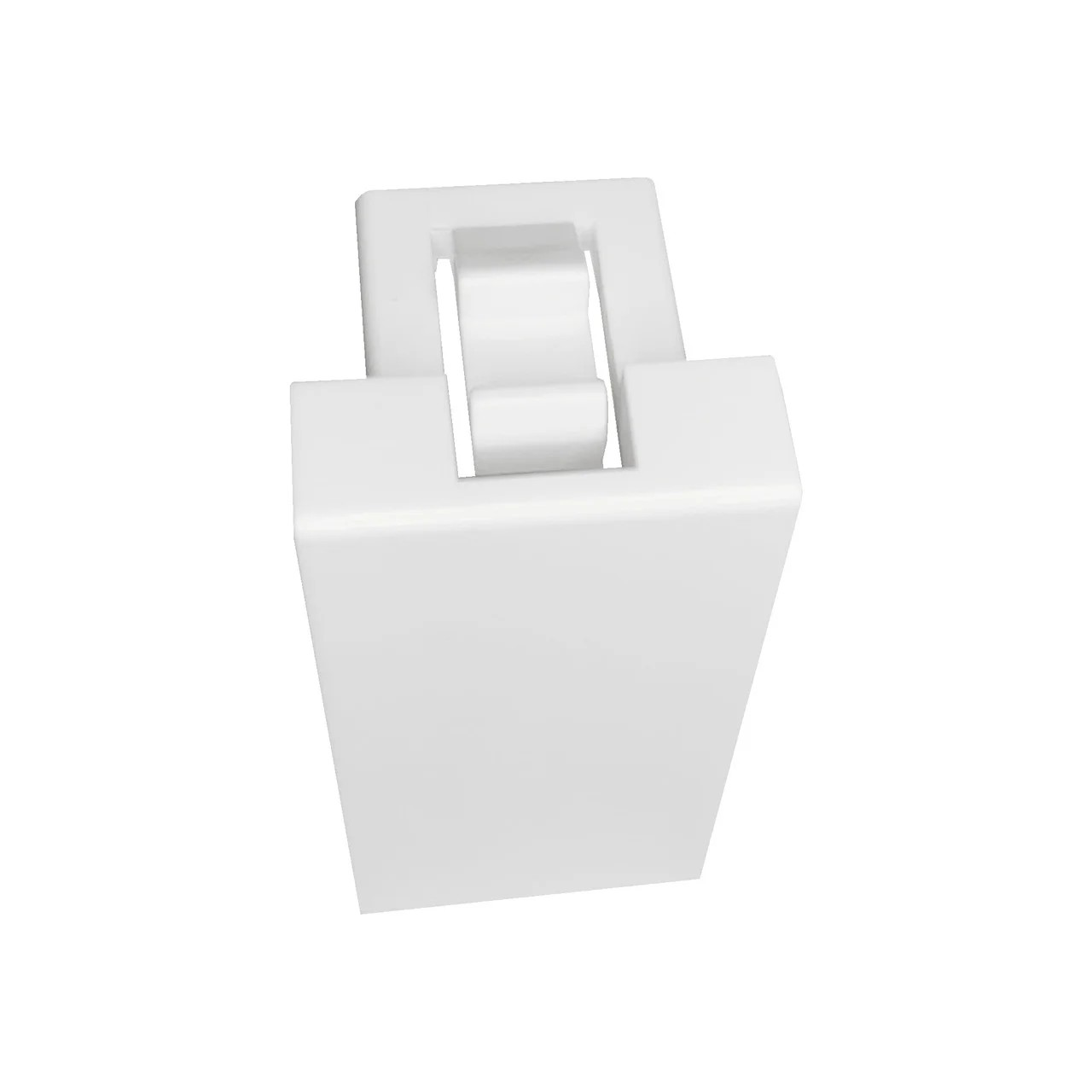 Заглушка 45x22.5mm 1 порт, белая Shelbi SS-245-W