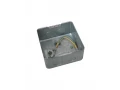 Напольный/настольный лючок на 2 розетки, 2 RJ45 5e UTP, металл, серебро Shelbi STF-2SR-S