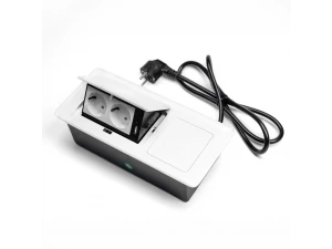 Наст. бокс на 2 розетки 200B 1 USB 1 Type-C беспр. зарядка 1,5 м белый Shelbi STGW-4M-2S-1U1C-W