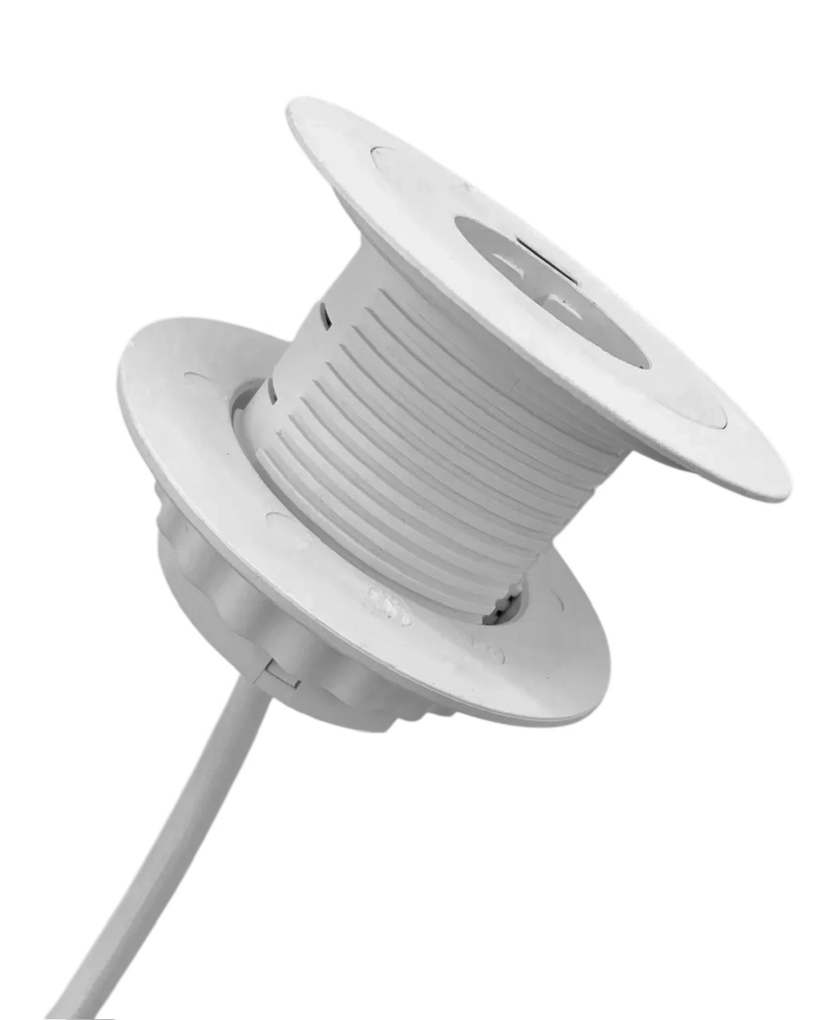 Розеточный блок настольный на 1 розетку 220В, 1 USB розетку, белый Shelbi STV-1S-1U-W