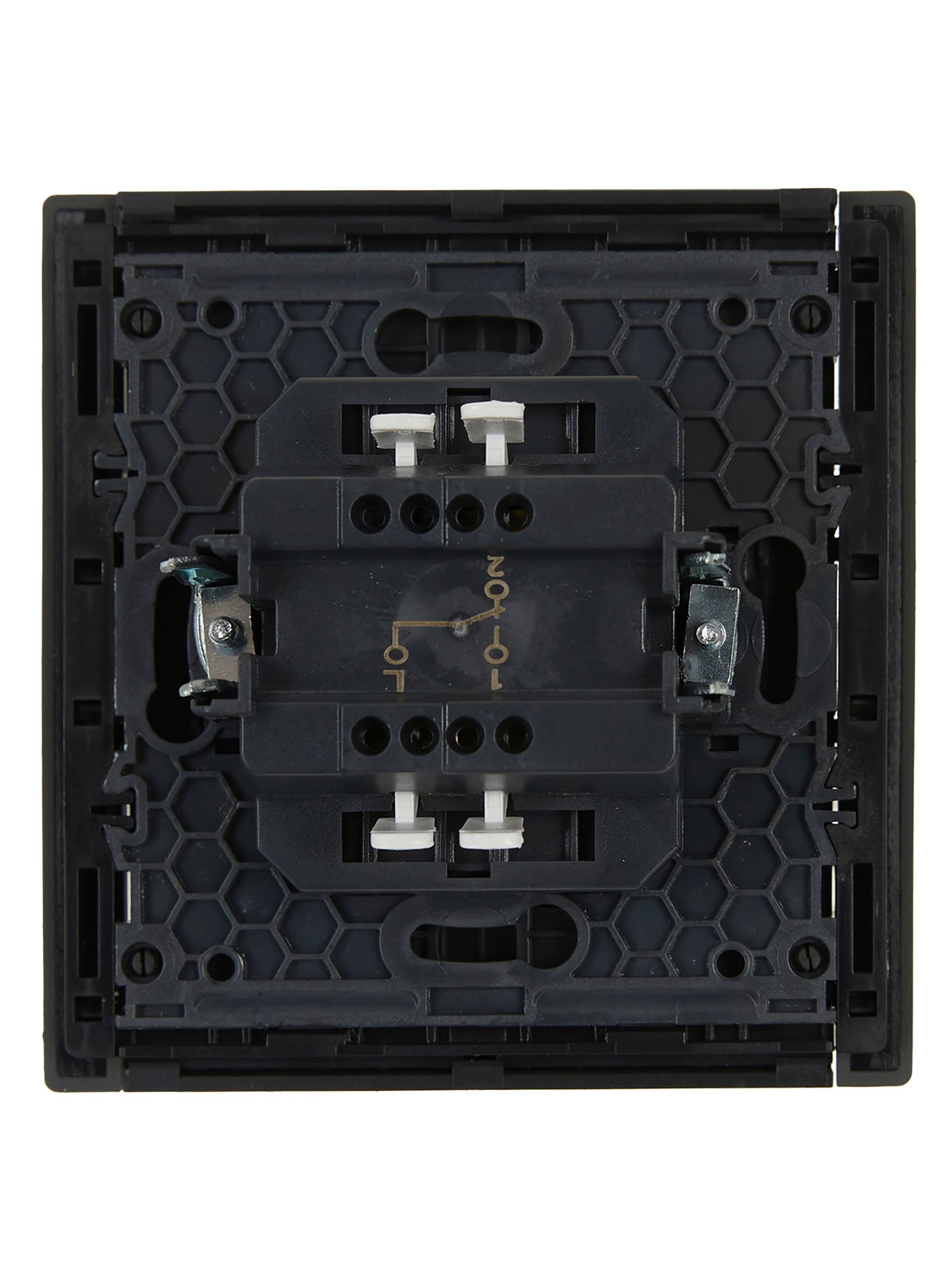 FORTE&PIANO Выключатель 1-клавишный проходной 10А FP303 серый ИЭК