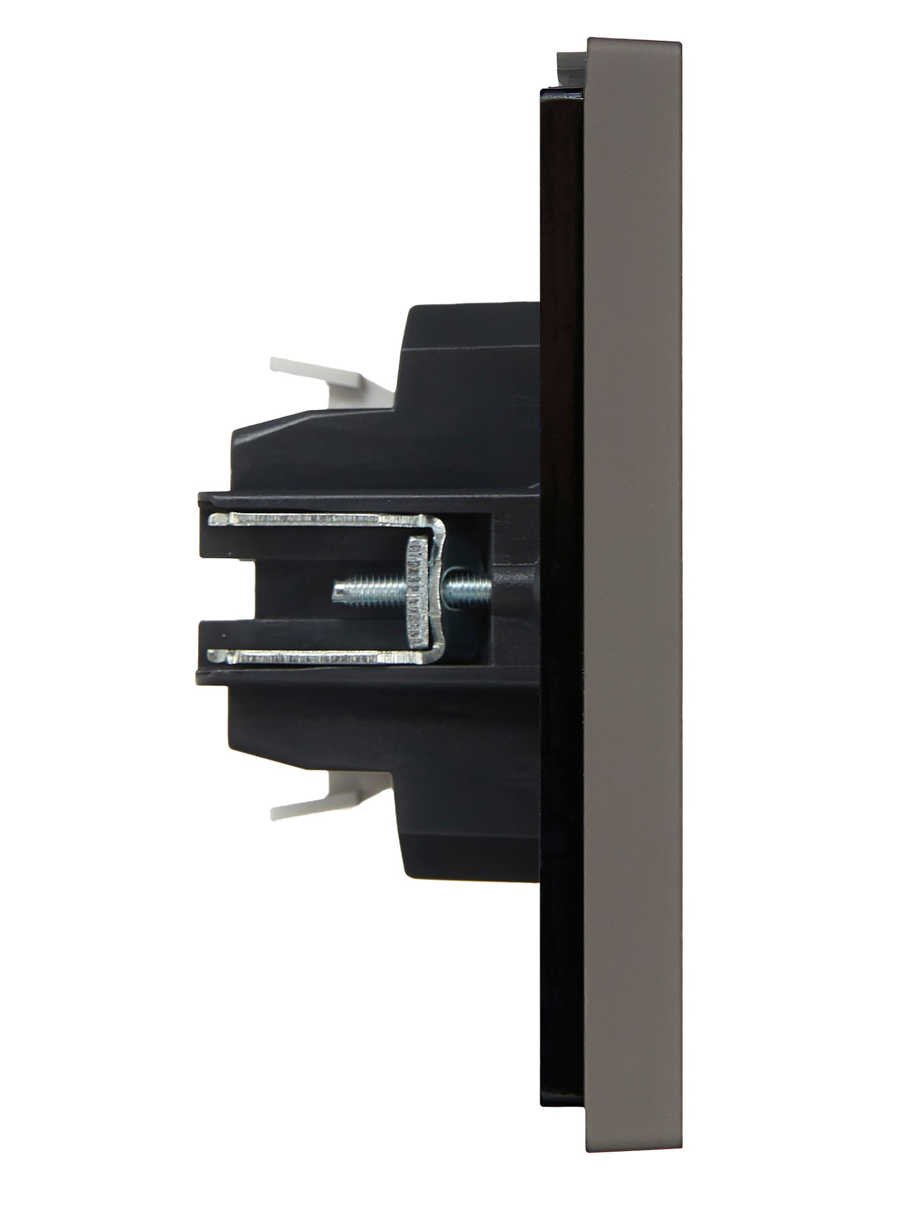 FORTE&PIANO Выключатель 2-клавишный 10А FP305 серый ИЭК