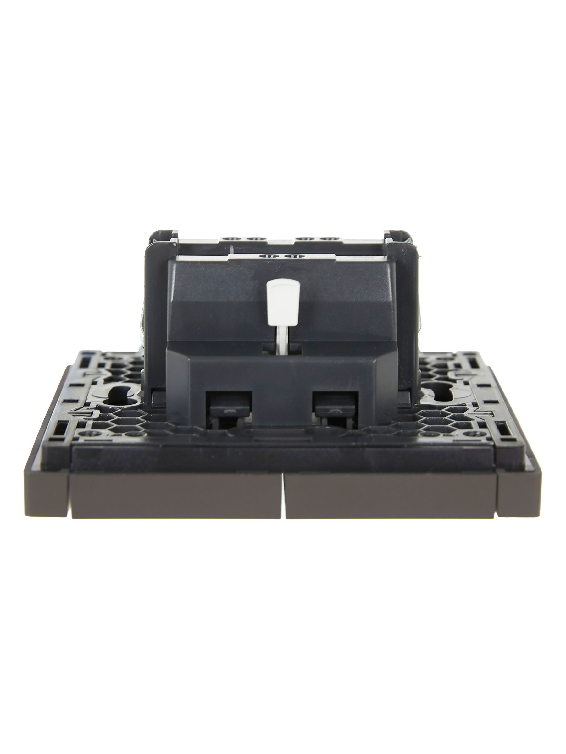 FORTE&PIANO Выключатель 2-клавишный 10А FP305 серый ИЭК