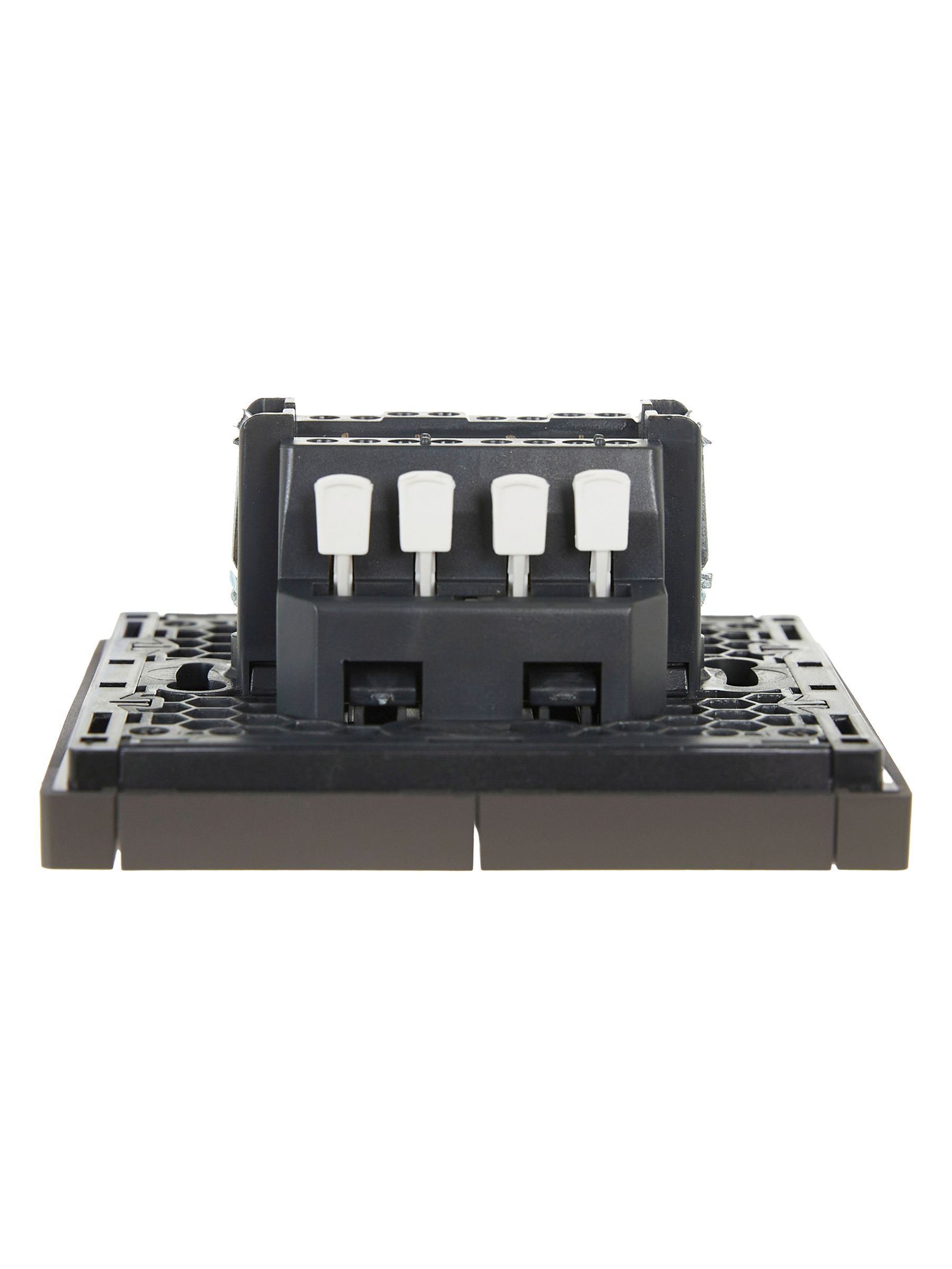 FORTE&PIANO Выключатель 2-клавишный проходной 10А FP307 серый ИЭК