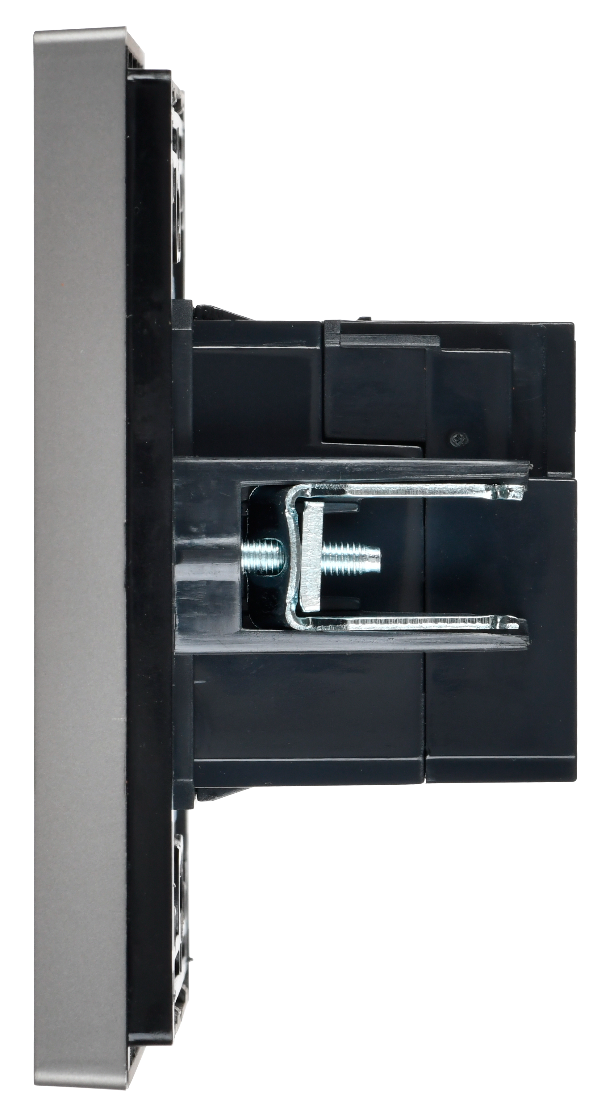 FORTE&PIANO Розетка USB A+C 3,1А FP550 сталь IEK