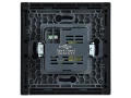 FORTE&PIANO Розетка USB A+C 3,1А FP550 сталь IEK