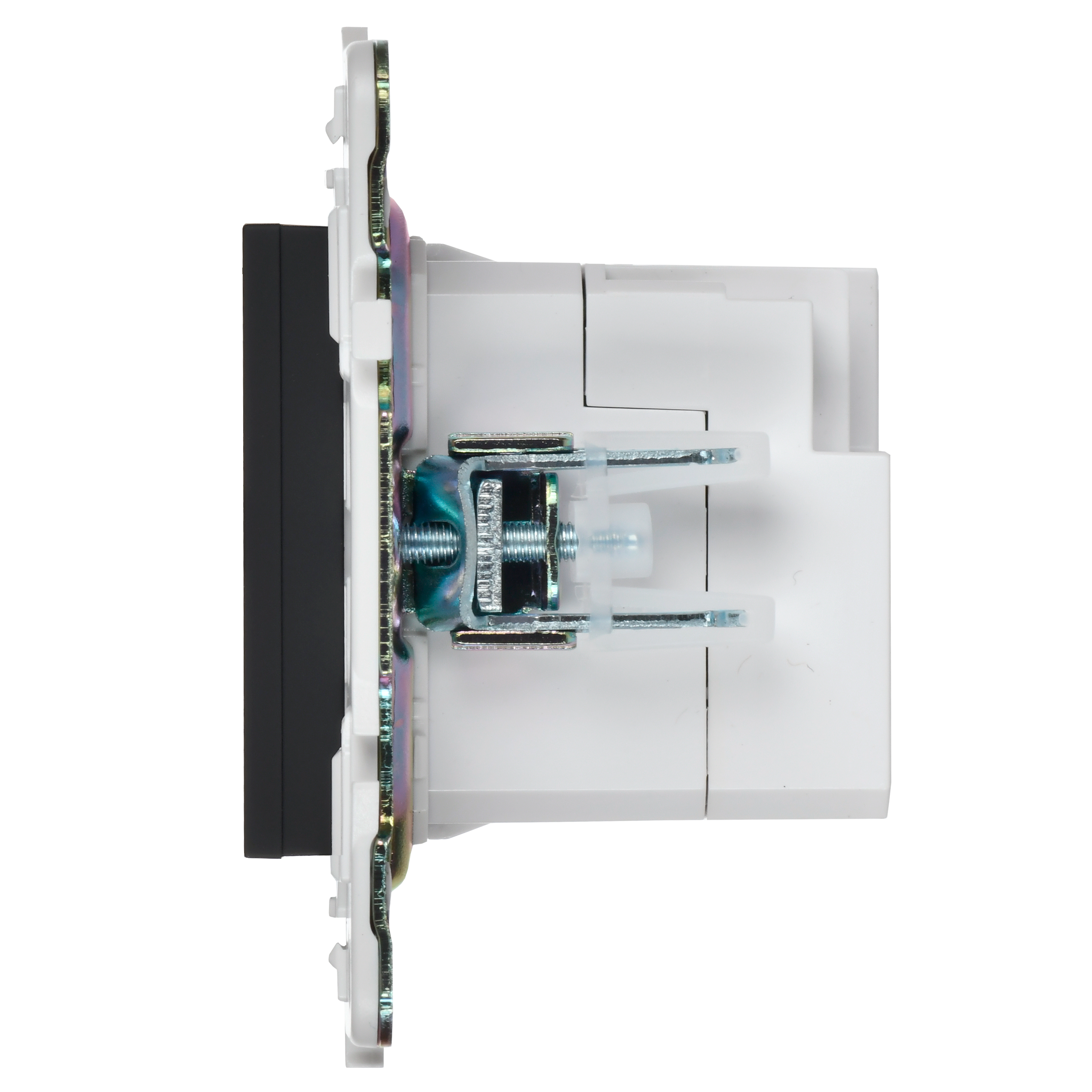 SKANDY Розетка USB A+C 18Вт SK-R13T титан IEK