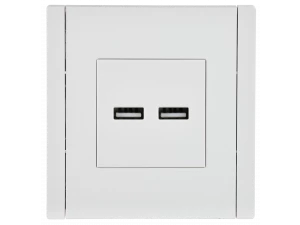 FORTE&PIANO Розетка USB A+A 3,1А FP249 белый IEK