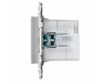 SKANDY Розетка USB A+A 3,1А SK-R15S серебряный IEK