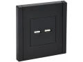 FORTE&PIANO Розетка USB A+A 3,1А FP149 черный IEK